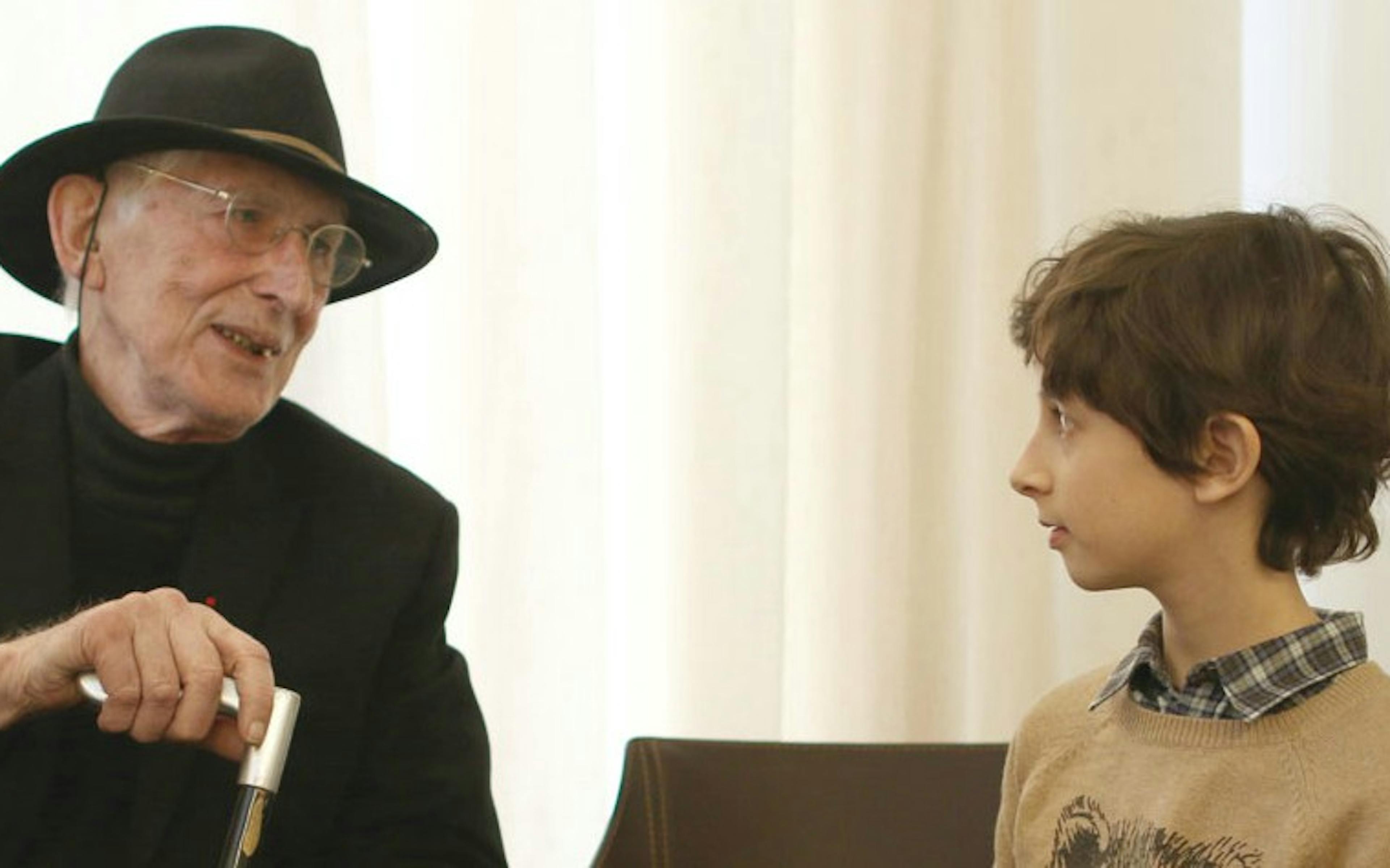 Tomi Ungerer interviewé par Liam, 9 ans 1