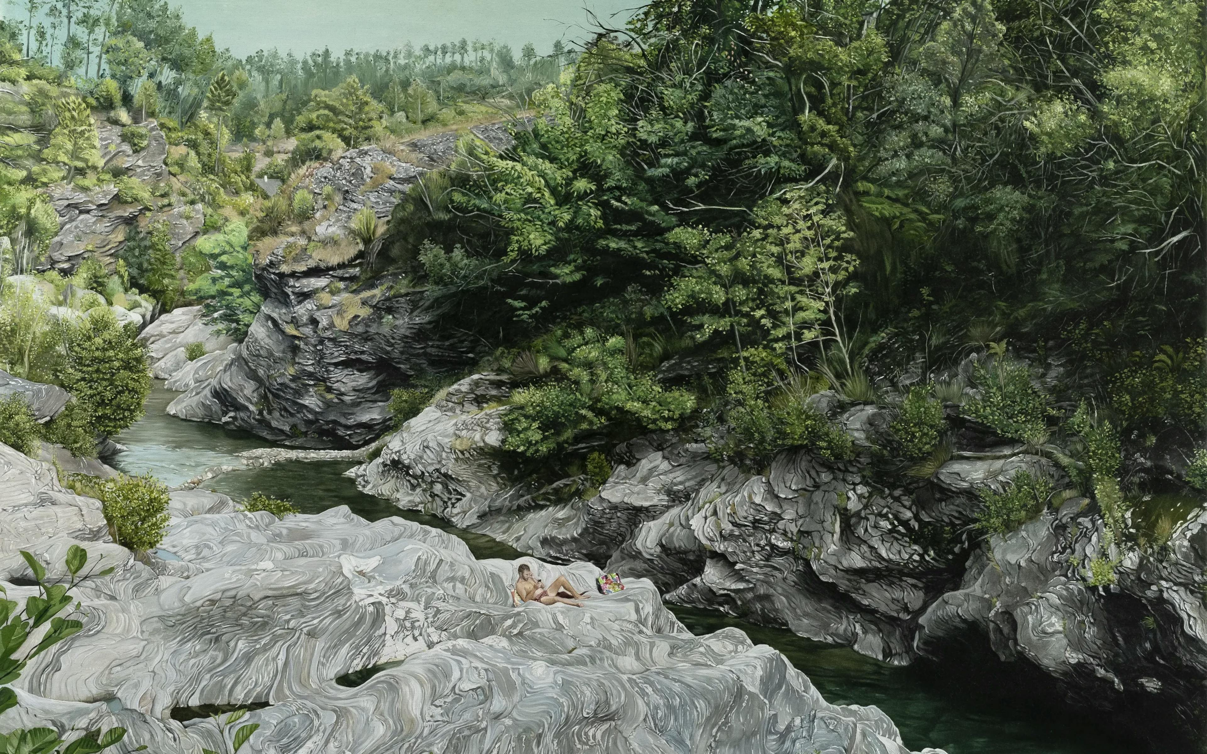 4 expos à voir absolument cet automne 1 zx jxq8jqartz52j 2014 vacance 180x180cm huile sur toile scaled