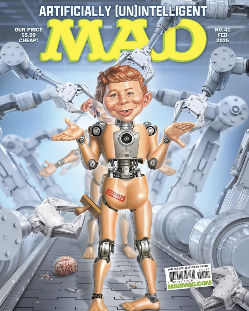 I.A. QUOI ? · Réparer le "Pôle Express" de Robert Zemeckis, bonne ou mauvaise idée ? 2 Mad Magazine