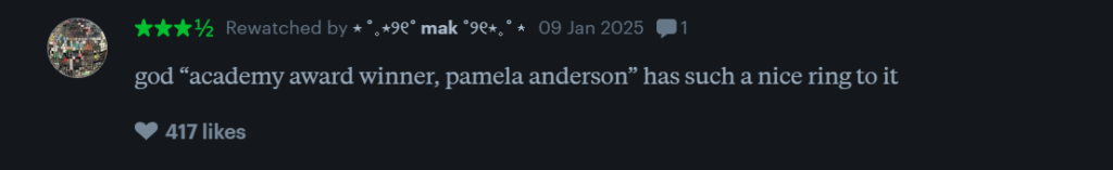 "The Last Showgirl" de Gia Coppola : l’avis des critiques et utilisateurs de Letterboxd ! 3 award