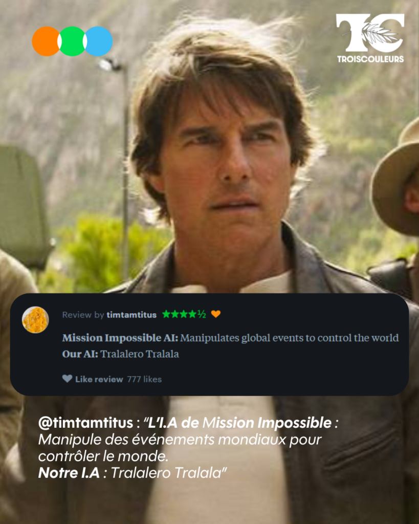 CANNES 2025 · « Mission Impossible - The Final Reckoning » de Christopher McQuarrie : nos reviews préférées sur Letterboxd 2 2 1
