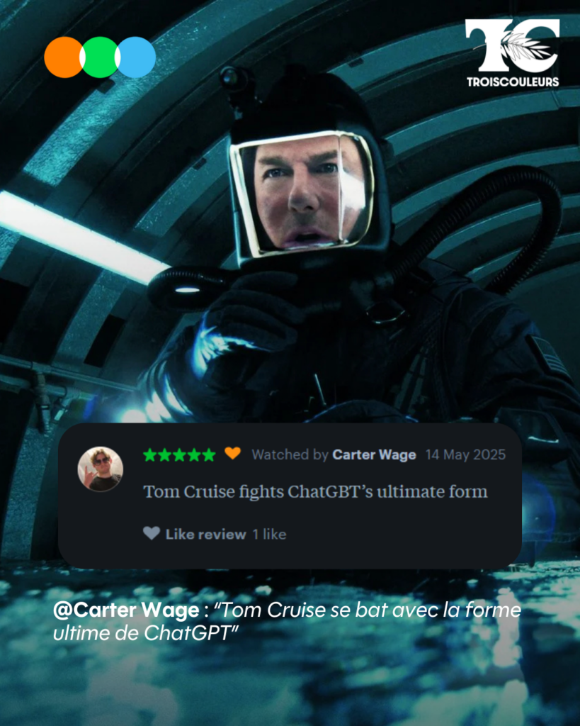 CANNES 2025 · « Mission Impossible - The Final Reckoning » de Christopher McQuarrie : nos reviews préférées sur Letterboxd 4 4 1