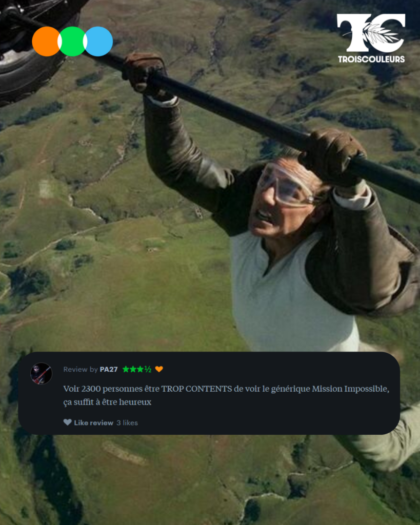 CANNES 2025 · « Mission Impossible - The Final Reckoning » de Christopher McQuarrie : nos reviews préférées sur Letterboxd 6 6 1
