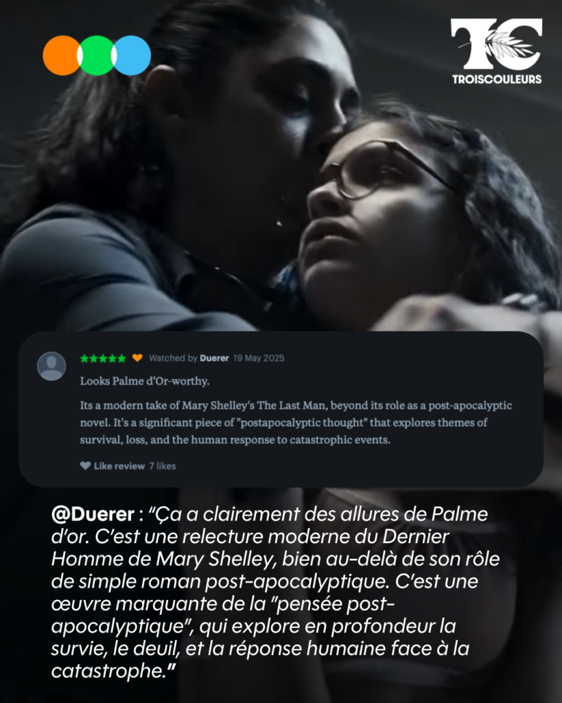 CANNES 2025 · "Alpha" de Julia Ducournau : nos reviews préférées sur Letterboxd 8 8 3