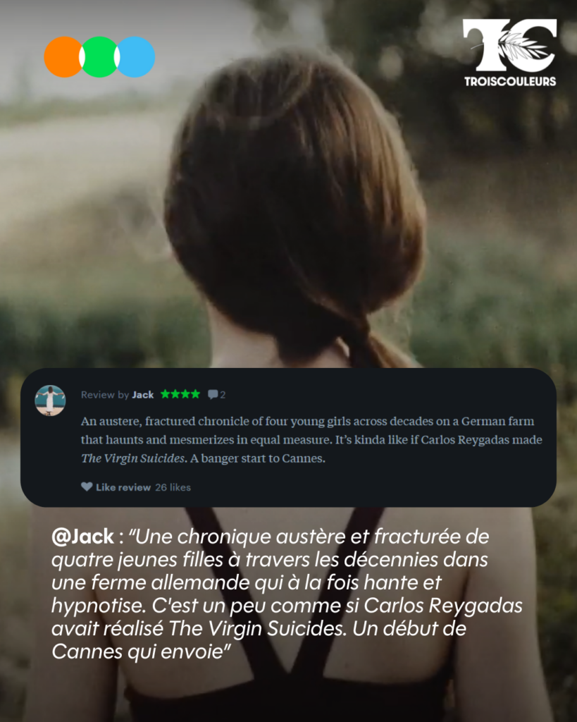 CANNES 2025 · « Sound of Falling » de Mascha Schilinski : nos reviews préférées sur Letterboxd 8 8