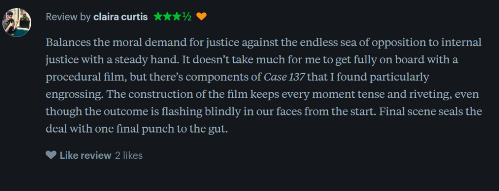 CANNES 2025 · "Dossier 137" de Dominik Moll : nos reviews préférées sur Letterboxd 4 image