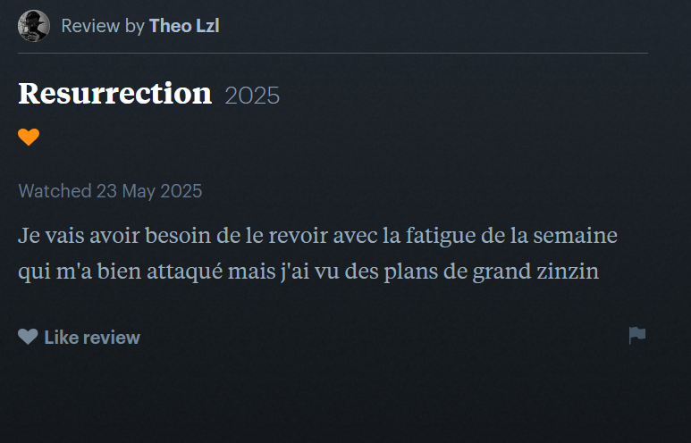 CANNES 2025 · « Resurrection » de Bi Gan : nos reviews préférées sur Letterboxd 8 ressurection 3