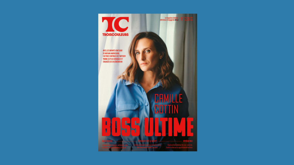 En couv' du nouveau TROISCOULEURS : Camille Cottin, la boss ultime 1 Camille Cottin