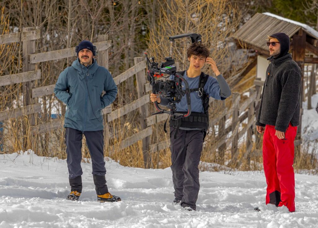 Laurent dans le vent