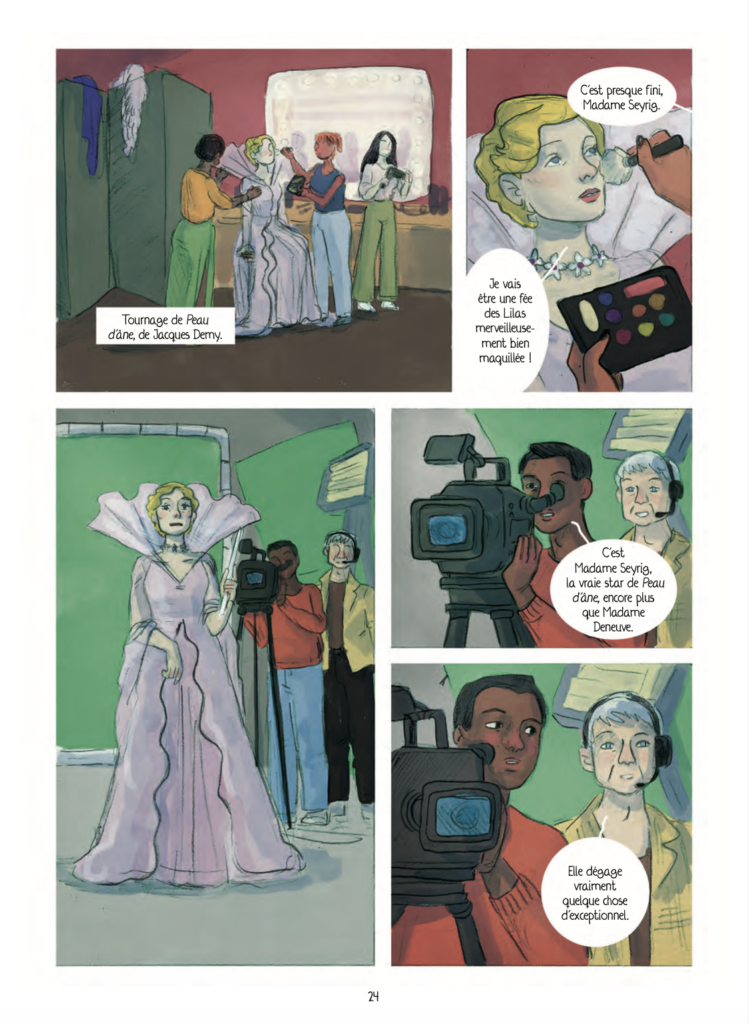 PORTFOLIO · "Sois femme et tais-toi" : la bande-dessinée engagée sur Delphine Seyrig 3 Delphine Seyrig