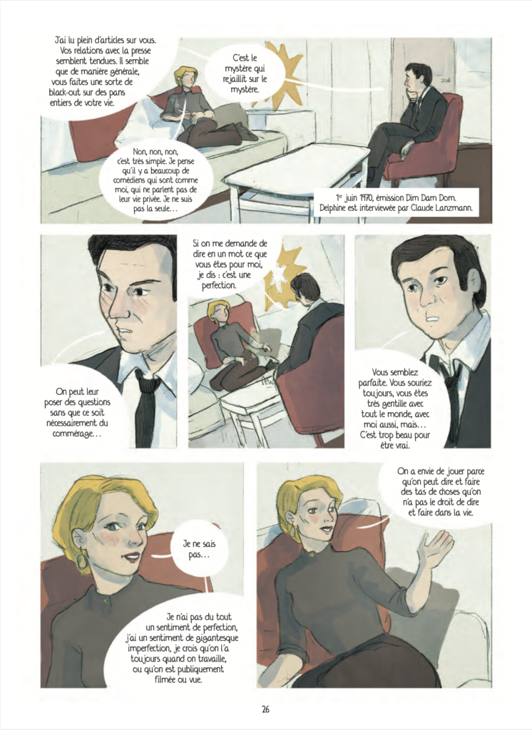 PORTFOLIO · "Sois femme et tais-toi" : la bande-dessinée engagée sur Delphine Seyrig 4 Delphine Seyrig