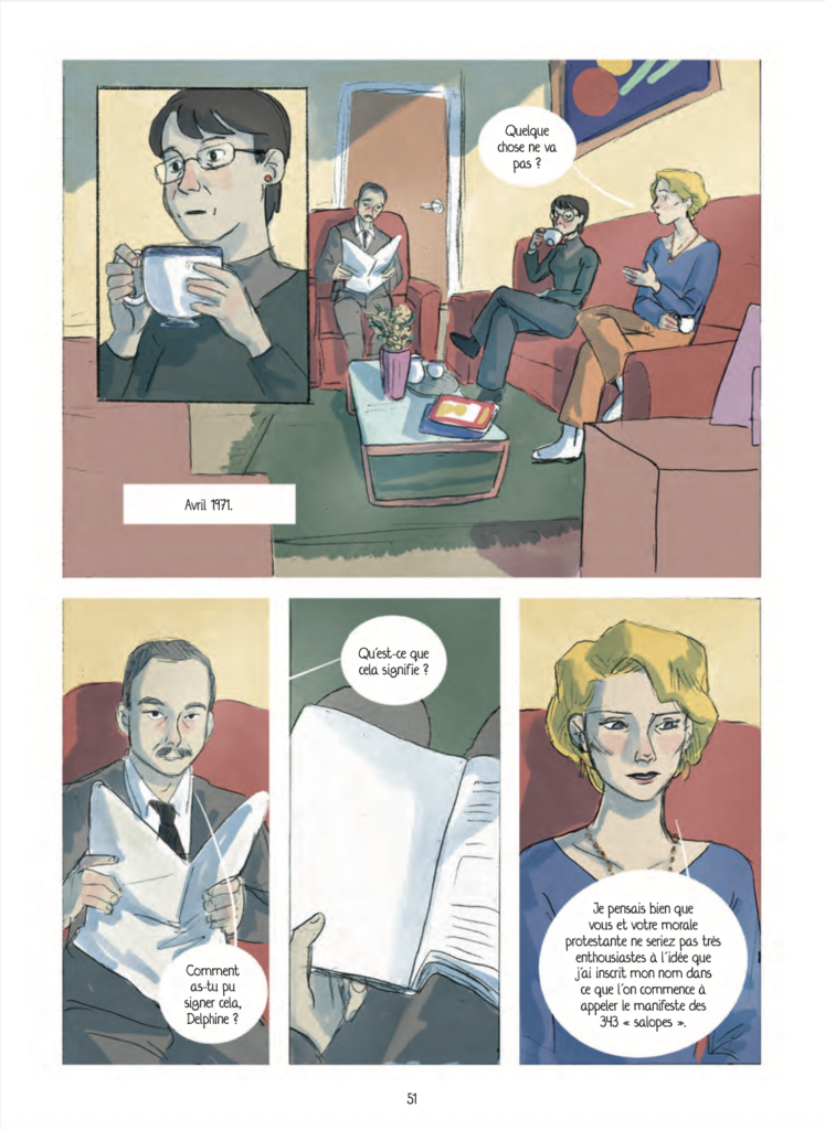 PORTFOLIO · "Sois femme et tais-toi" : la bande-dessinée engagée sur Delphine Seyrig 5 Delphine Seyrig