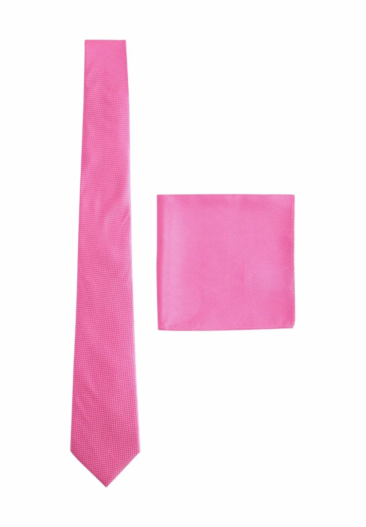 FASHION PACK : Le look "Nerd en ville" 4 CRAVATE ROSE NEXT